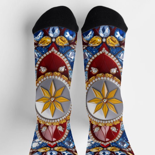 Vrouwen duurzame sokken met Colombiaanse kleuren (Top)