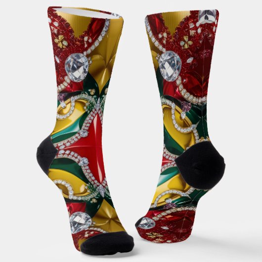 Vrouwen duurzame sokken met Los Angeles Kleuren (Gebogen)