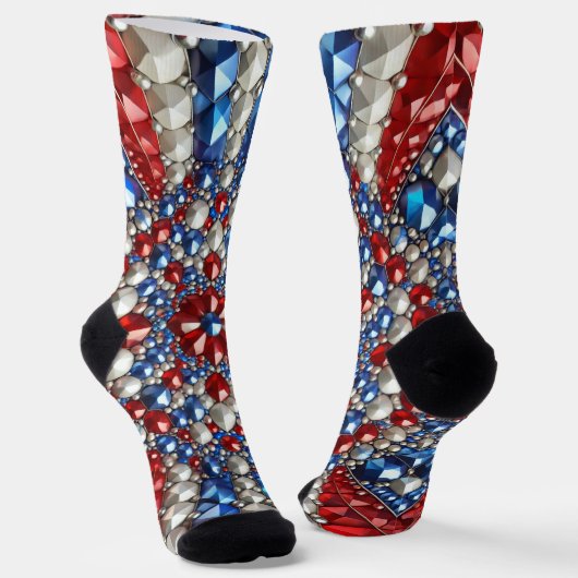 Vrouwen duurzame sokken met Nederland Kleuren (Gebogen)