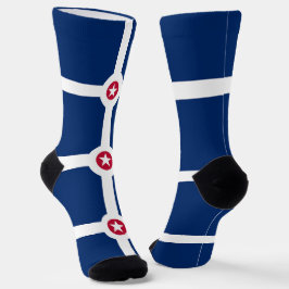 Vrouwen duurzame sokken met vlag van Indianapolis