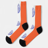 Vrouwen duurzame sokken met vlag van New York City (Links)