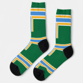 Vrouwen duurzame sokken met vlag van Portland (Links)