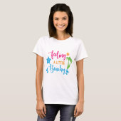Vrouwen Een Beachy T-shirt (Voorkant volledig)