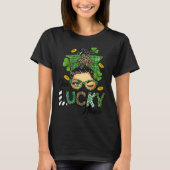 Vrouwen Een Gelukkig Nona St Patricks Dag Moeder S T-shirt (Voorkant)