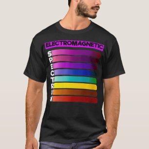 Vrouwen Elektromagnetische Spectrumfysica VNeck T-shirt