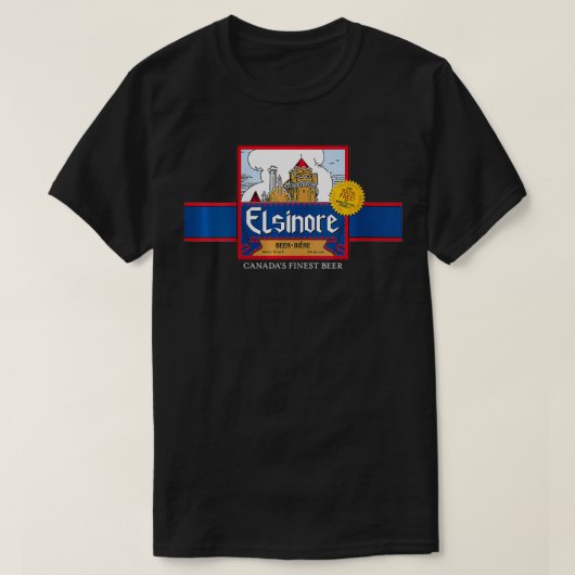 Vrouwen Elsinore Beer New & Verbeterde Retro 80 VN T-shirt (Design voorkant)