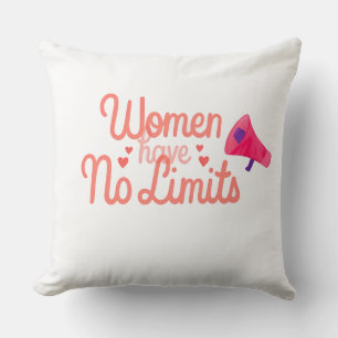 Vrouwen Empowerment Kussen – Girl Power Worpkussen