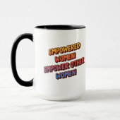 Vrouwen empowerment mok - Inspirerend Vrouwen Gift (Links)