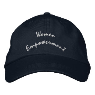 Vrouwen Empowerment Tekst Stijlvol Betekenisvol-Pe Geborduurde Pet