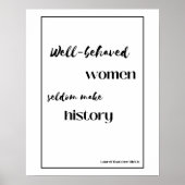 Vrouwen Empowerment Wall Art, Inspirerend Poster (Voorkant)