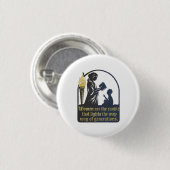 Vrouwen en generatievorming ronde button 3,2 cm (Voorkant /achterkant)