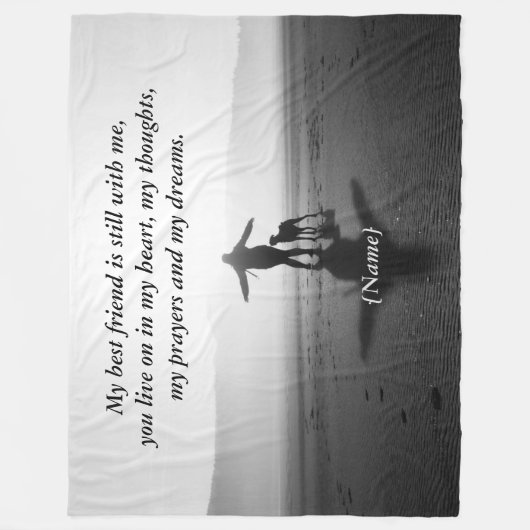 Vrouwen en honden - De enige ter wereld Fleece Deken (Voorkant)