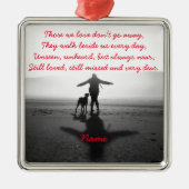 Vrouwen en honden - De enige ter wereld Metalen Ornament (Voorkant)