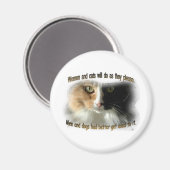 Vrouwen en katten... magneet (Voorkant / Achterkant)