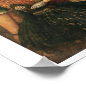 Vrouwen en kinderen in een tuin, 19e eeuw (olie) poster (Hoek)