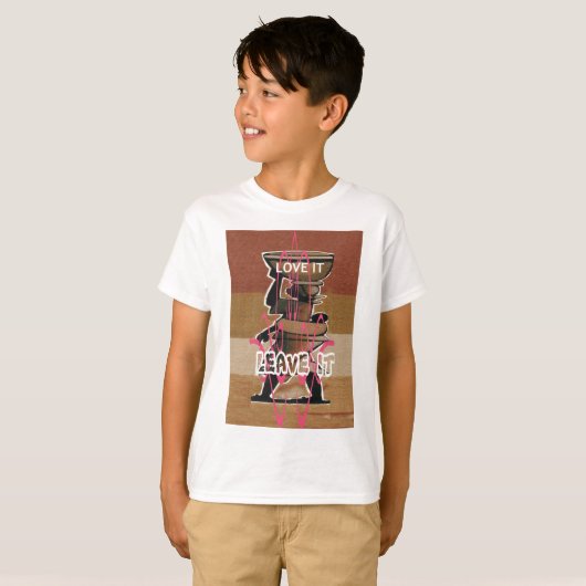 Vrouwen en kinderen t-shirt (Voorkant volledig)