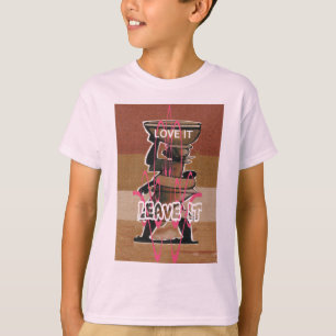 Vrouwen en kinderen Terug in de tijd T-shirt