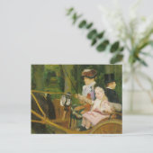 Vrouwen- en kinderrijden, Mary Cassatt Briefkaart (Staand voorkant)