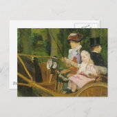 Vrouwen- en kinderrijden, Mary Cassatt Briefkaart (Voorkant / Achterkant)