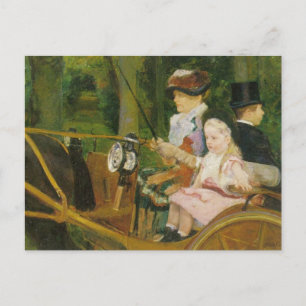 Vrouwen- en kinderrijden, Mary Cassatt Briefkaart