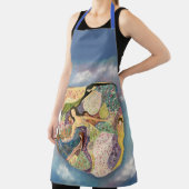 Vrouwen en Meisjes Klimt Style Art Schort (Insitu)