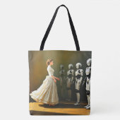 Vrouwen en robots tote bag (Voorkant)