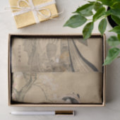 Vrouwen en twee kinderen van Kubo Shunman Tissuepapier (Geschenk)