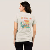 Vrouwen Energie Flow Lessen Leren T Shirt (Achterkant volledig)