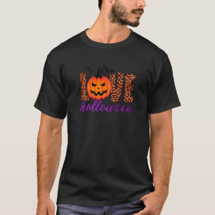 Vrouwen Enge Spooky Halloween Liefde T-shirt