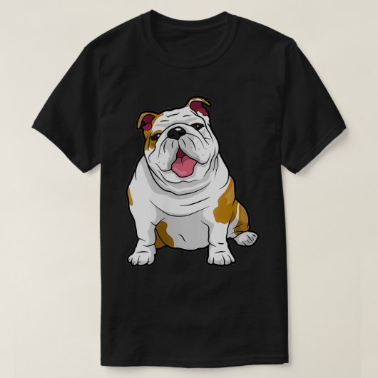 Vrouwen ENGELSE BULLDOGS Geweldige Funny Bulldog P T-shirt (Design voorkant)