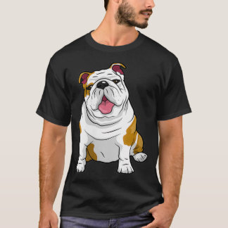 Vrouwen ENGELSE BULLDOGS Geweldige Funny Bulldog P T-shirt