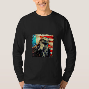 Vrouwen Epic Bald Eagle Amerikaanse vlag - Patriot T-shirt