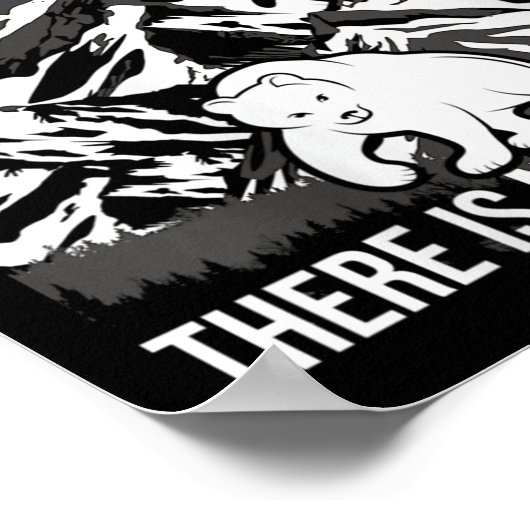 Vrouwen Er is geen planeet B - Milieu Poster (Hoek)