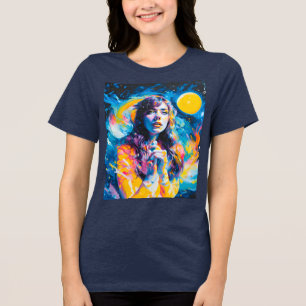 Vrouwen eren Tri-Blend shirt