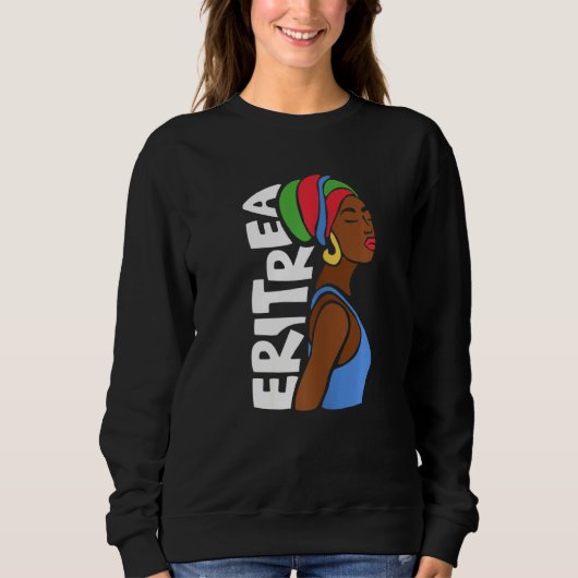 Vrouwen Eritrea Eritrees Afrikaans erfgoed etnisch Trui (Voorkant)