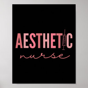 Vrouwen Esthetische Verpleegster Injector Med Spa Poster