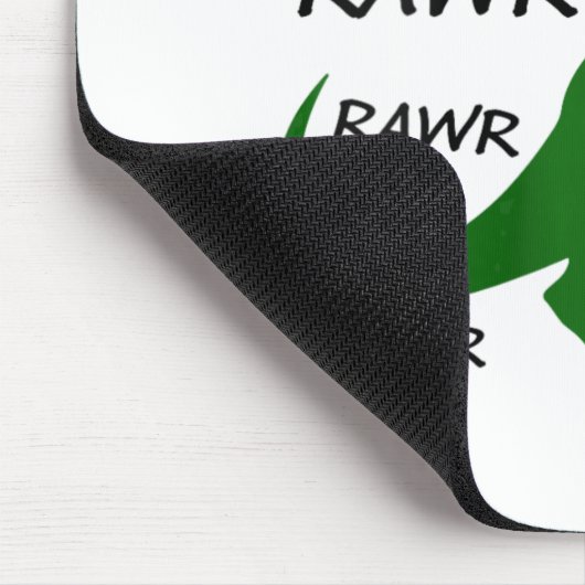 Vrouwen Fa Rawr Dinosaur T-rex kerstfeest Santa T- Muismat (Hoek)