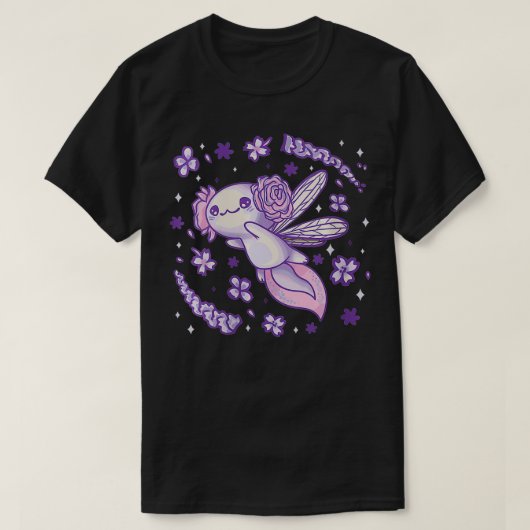 Vrouwen Fairycore Aesthesie Kawaii Aolotl Fairy VN T-shirt (Design voorkant)