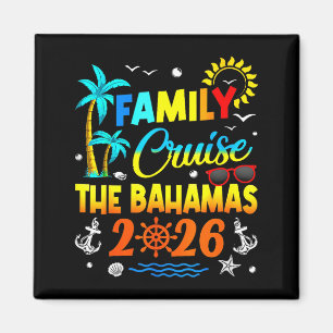 Vrouwen Familiecruise Bahama's Zomer Kunstwerk Magneet