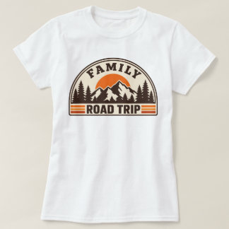 Vrouwen Familiereünie Wegreis T-shirt
