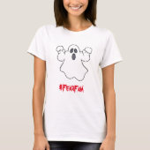 VROUWEN #FEARFAM GHOST T-SHIRT (Voorkant)