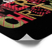 Vrouwen Feestelijke Vrolijke Kerst 'Bulldogs Poster (Hoek)