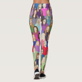 Vrouwen & feministen leggings (Achterkant)