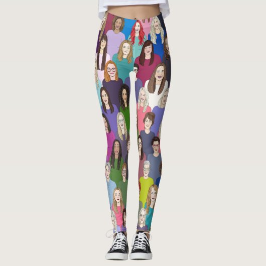 Vrouwen & feministen leggings (Voorkant)