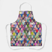 Vrouwen & Feministen schort (Voorkant)