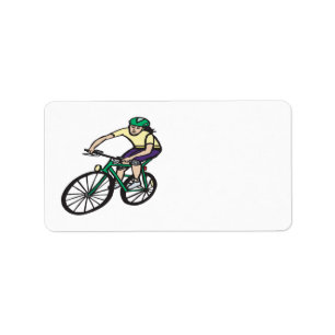 Vrouwen fietsen etiket