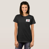 Vrouwen Fleece Zip Jogger met vlag van Florence T-shirt (Voorkant volledig)