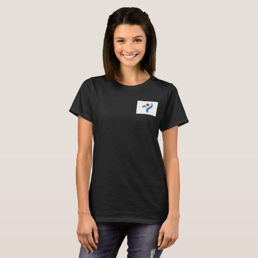 Vrouwen Fleece Zip Jogger met vlag van Seoul T-shirt (Voorkant volledig)