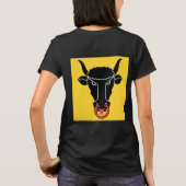 Vrouwen Fleece Zip Jogger met vlag van Uri T-shirt (Achterkant)