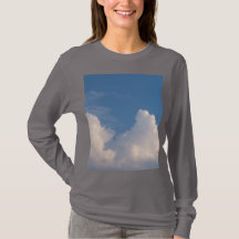 Vrouwen Fly High Poem T-shirt met lange mouwen